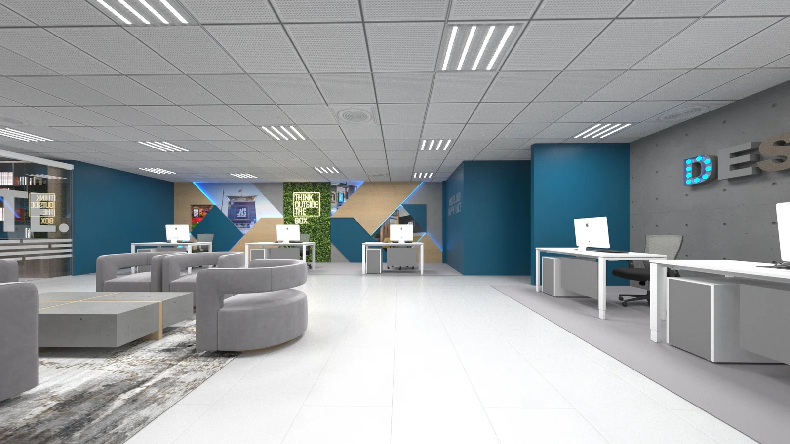 BLUEBERRY open office lounge